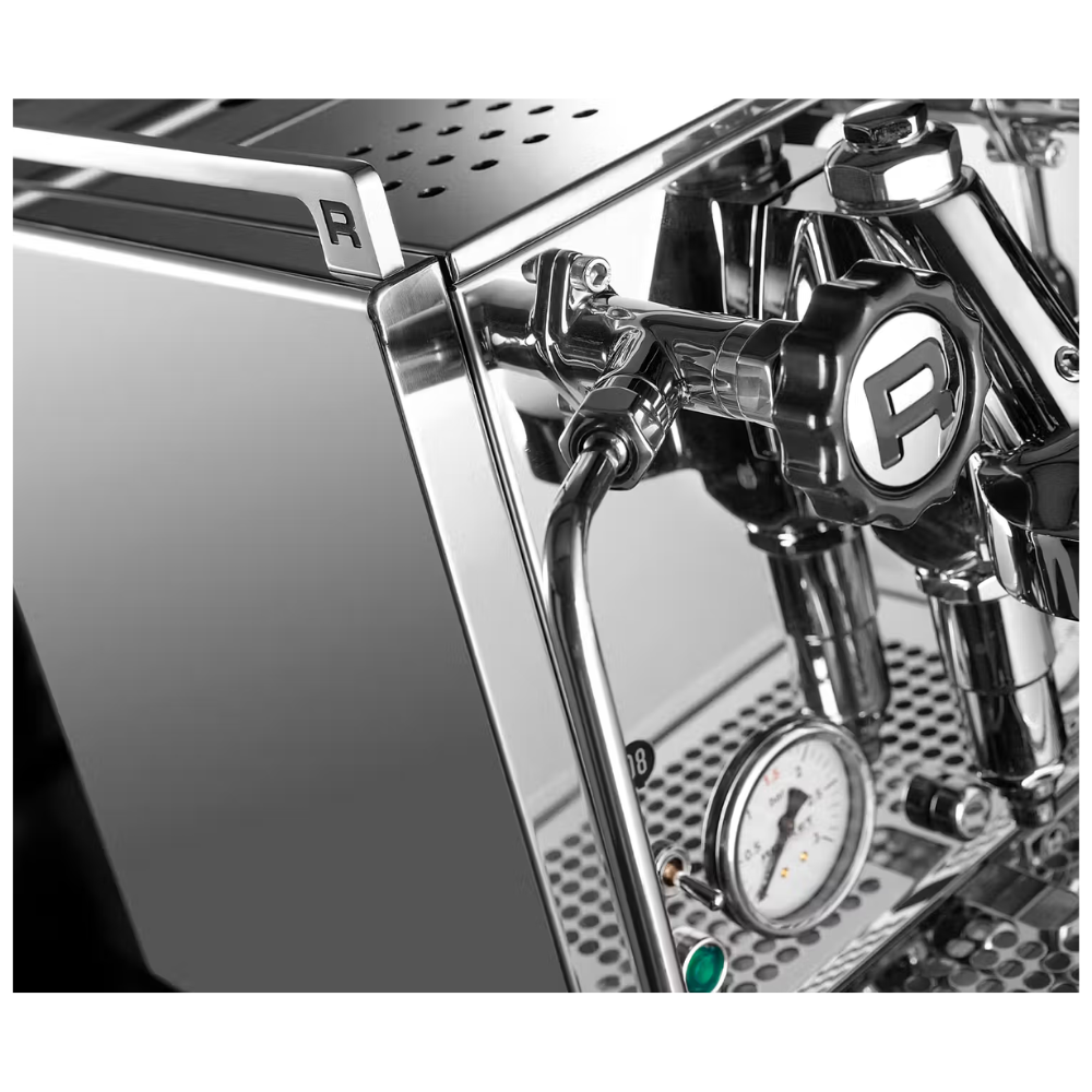 Close-up of espresso machine