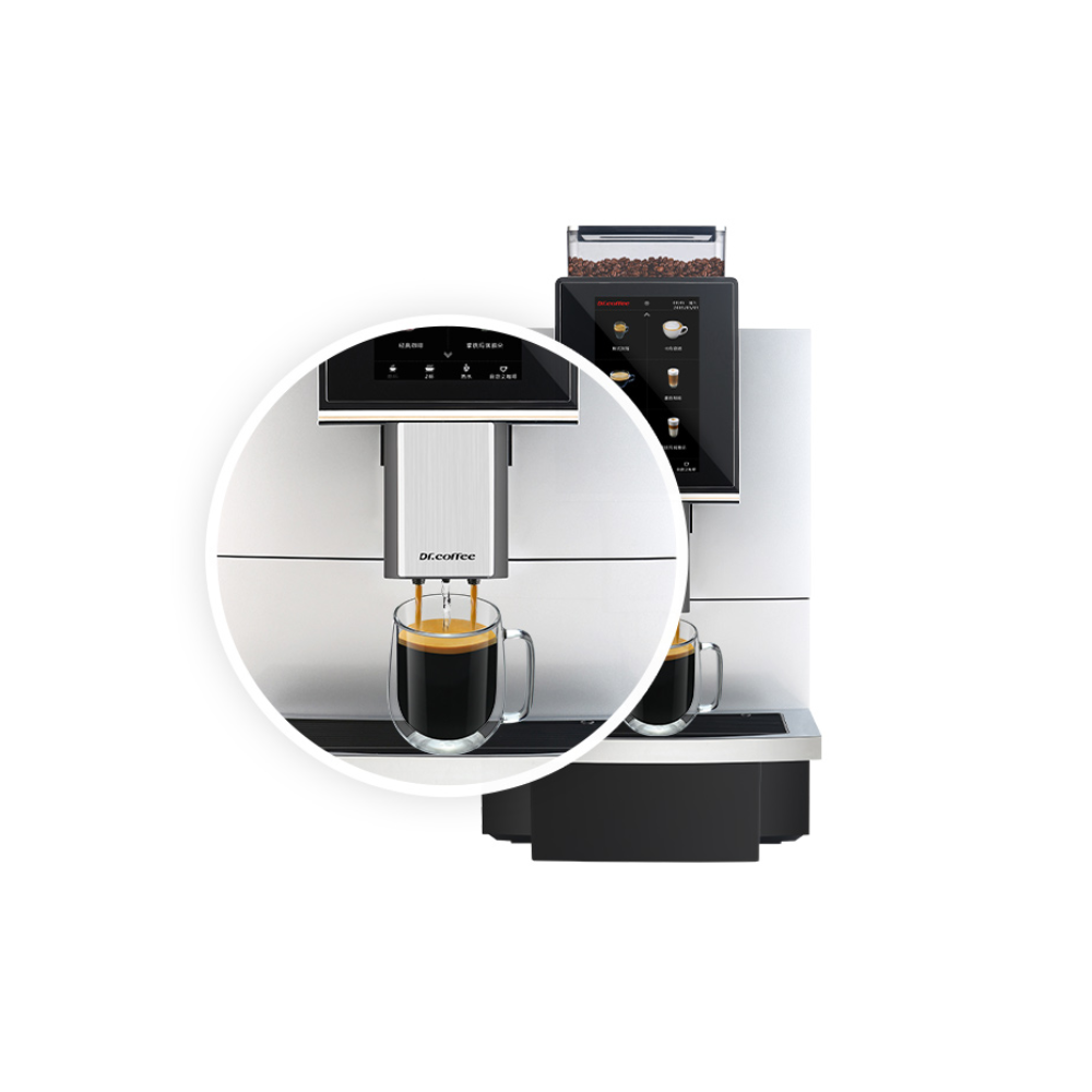 Twin Pump System: Faster, Smoother Coffee Flow