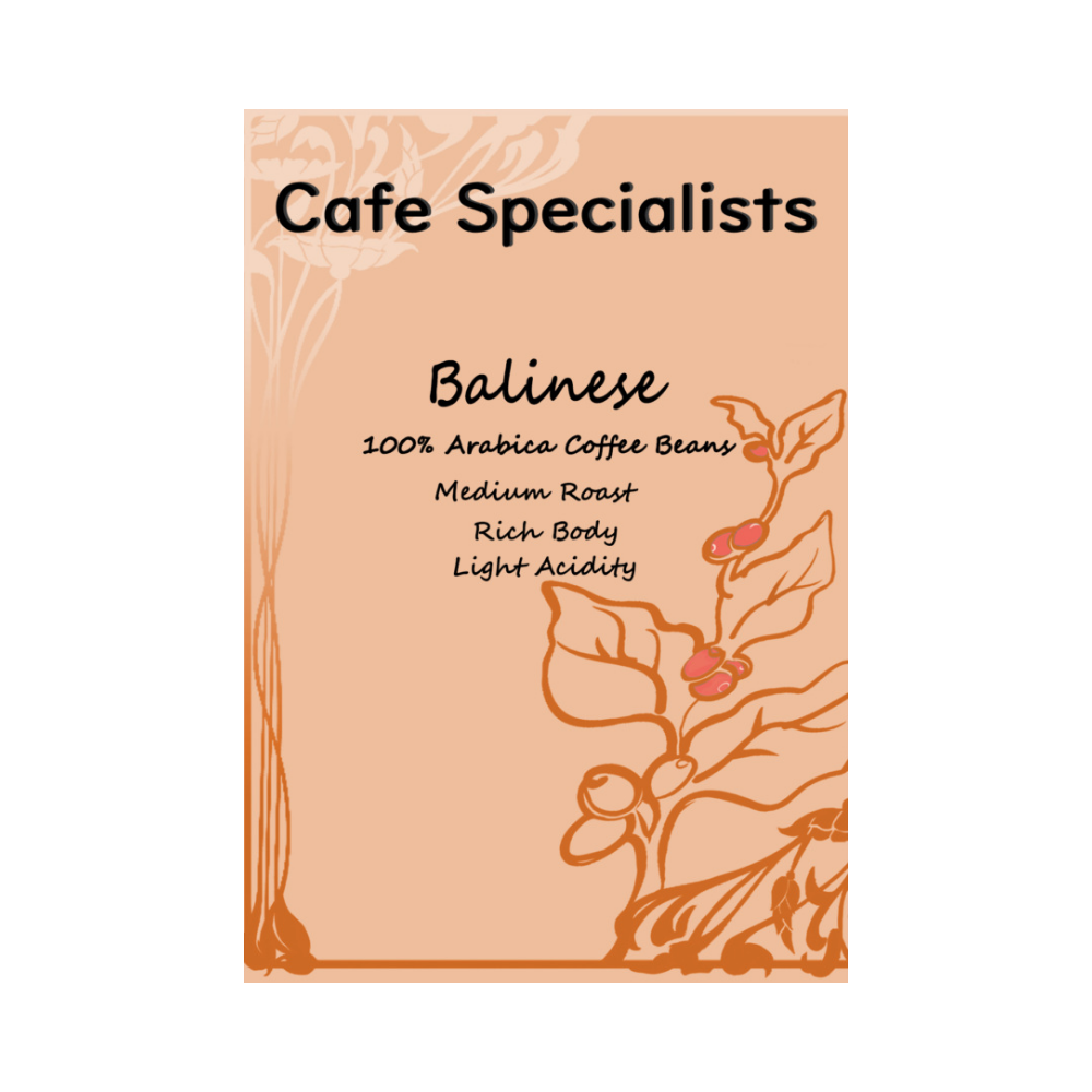 Premium Balinese 100% Arabica Coffee Beans