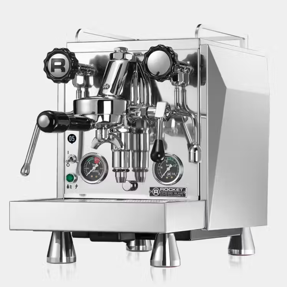 Stainless steel espresso machine 