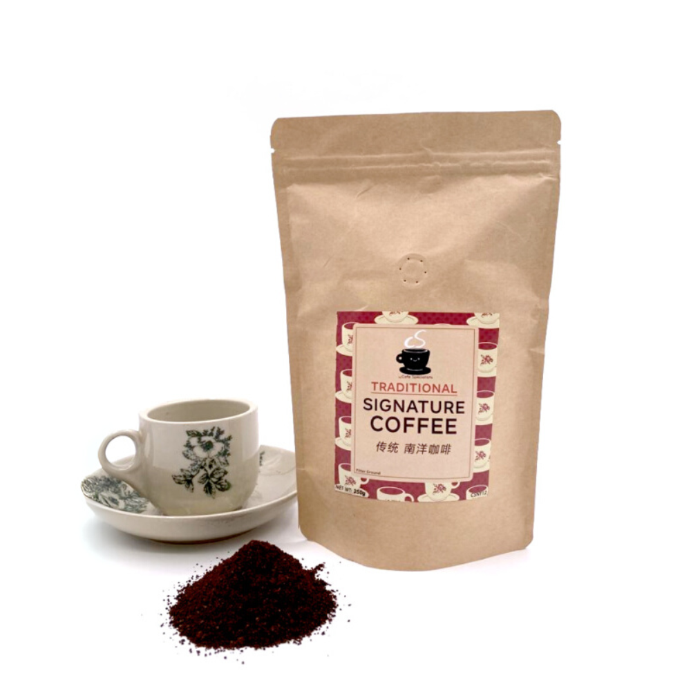 Premium Signature Roasted Ground Coffee Powder 250g (Filter Grind)