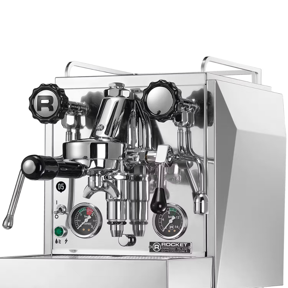 Stainless steel espresso machine 