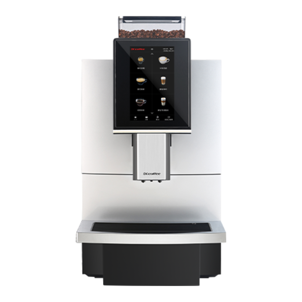 Coffee machine with a digital display 
