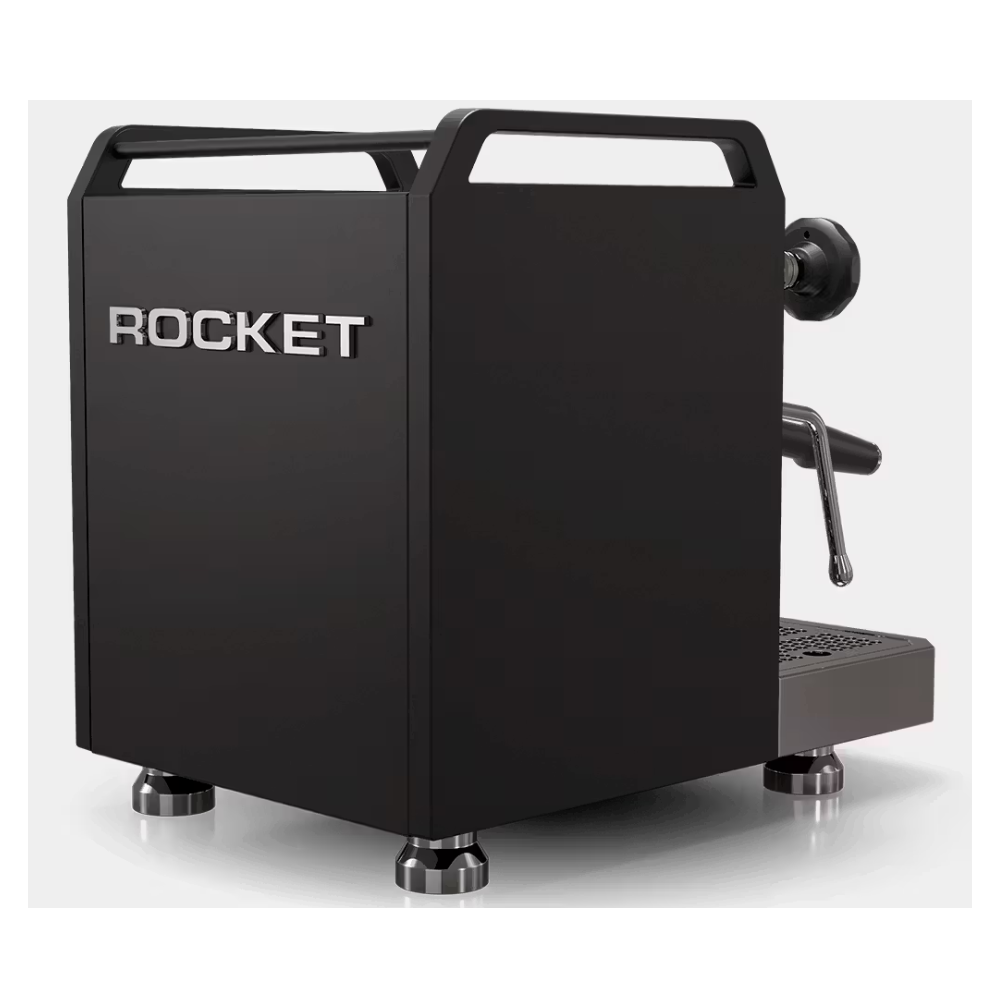 Black espresso machine 