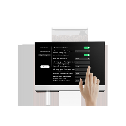 Precise & Adjustable Milk Temperature Control