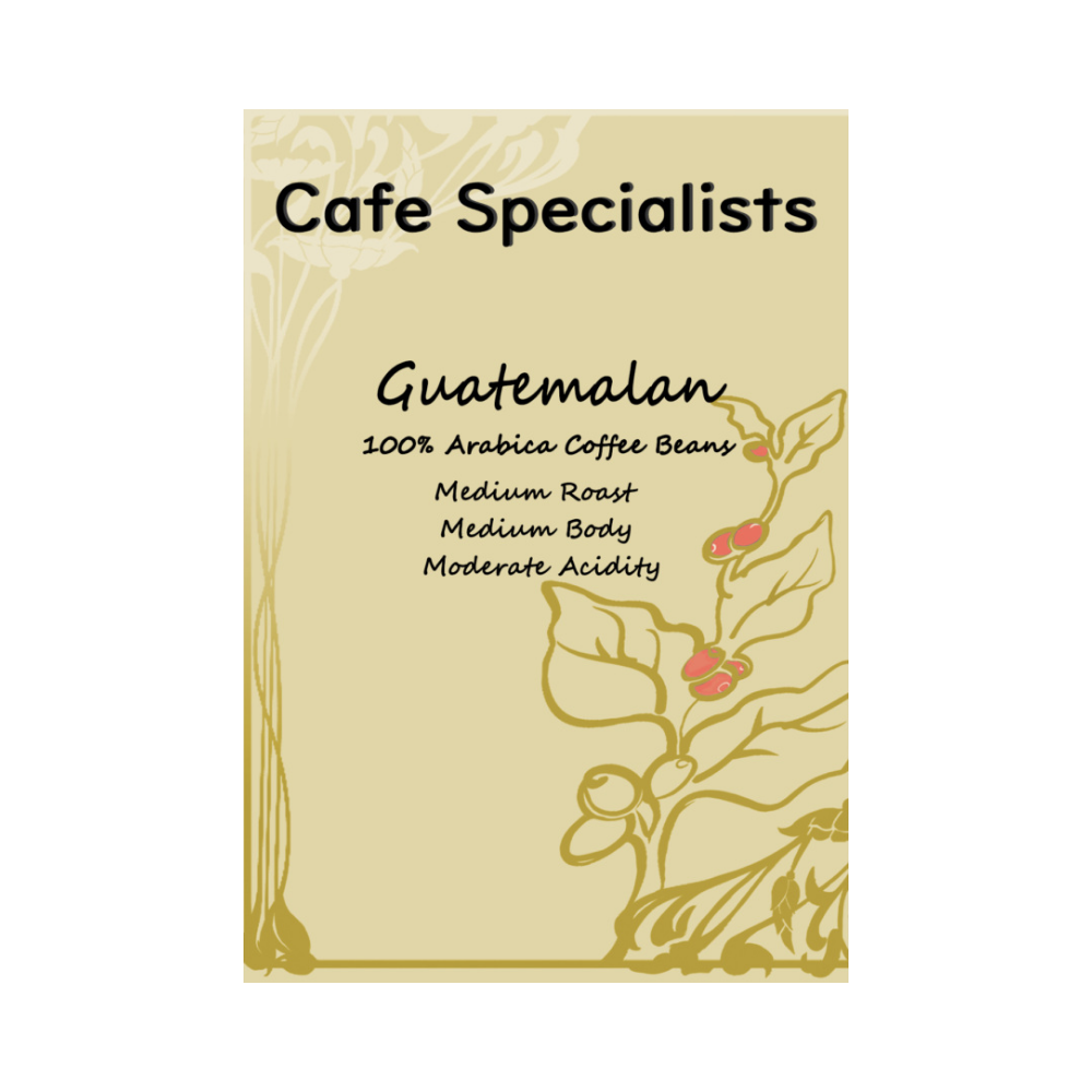 Premium Guatemalan 100% Arabica Coffee Beans