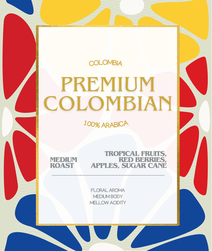 Premium Colombian 100% Arabica Coffee Beans