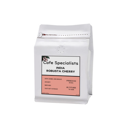India Cherry Robusta Natural Coffee Beans