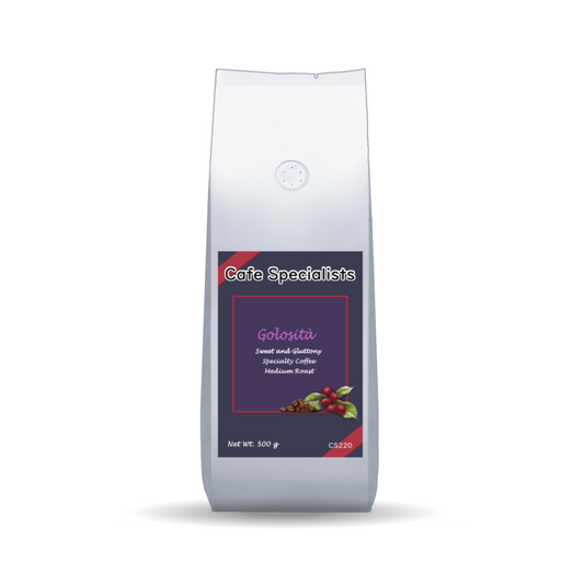 Premium Golosità Specialty Blend Coffee Bean - 2 x 500g