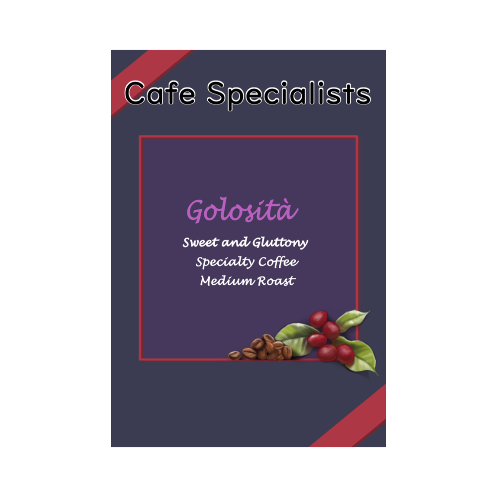 Premium 'Golosità' Fine Blend Coffee Beans