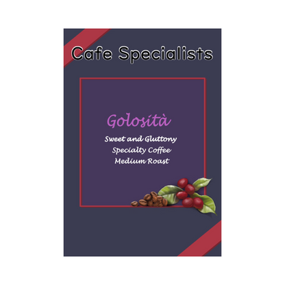 Premium 'Golosità' Fine Blend Coffee Beans