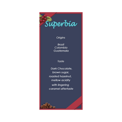 Premium 'Superbia' Blend Coffee Beans