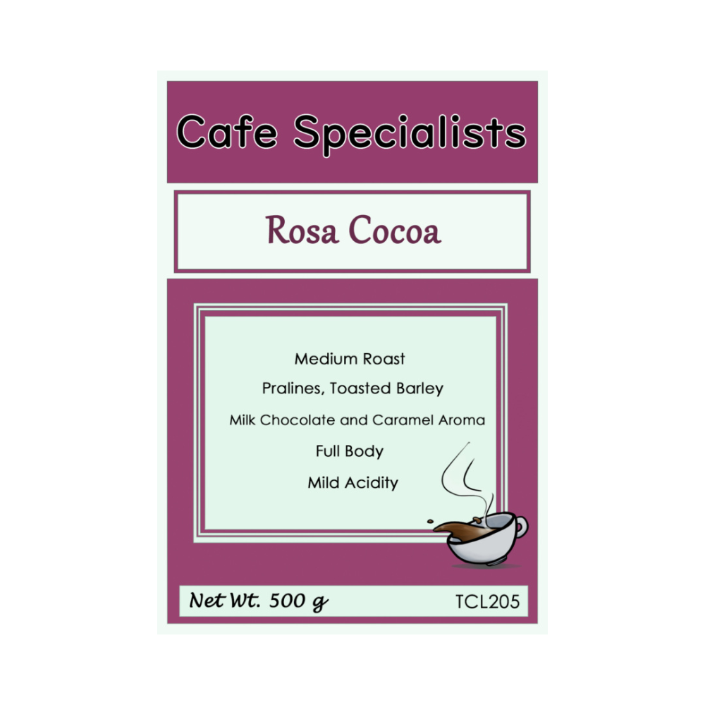 Rosa Cocoa Coffee Beans