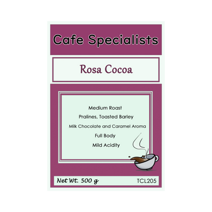 Rosa Cocoa Coffee Beans