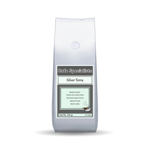 Silver Terra Coffee Bean - 2 x 500g