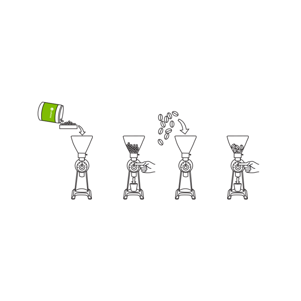 Cafetto Organic Coffee Grinder Cleaner 450g