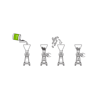 Cafetto Organic Coffee Grinder Cleaner 450g