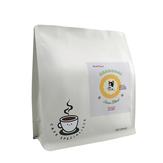 Charcoal Dark Roast Strong Coffee Beans