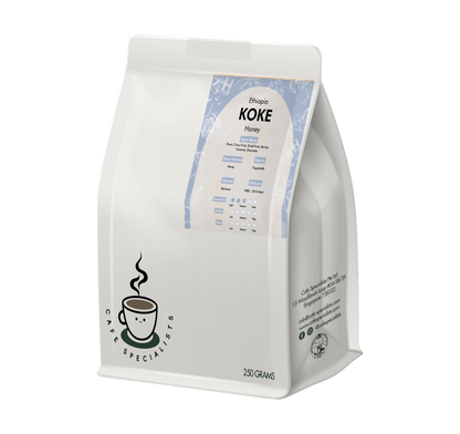 Premium Ethiopia - KOKE (Honey Processed) Coffee Beans