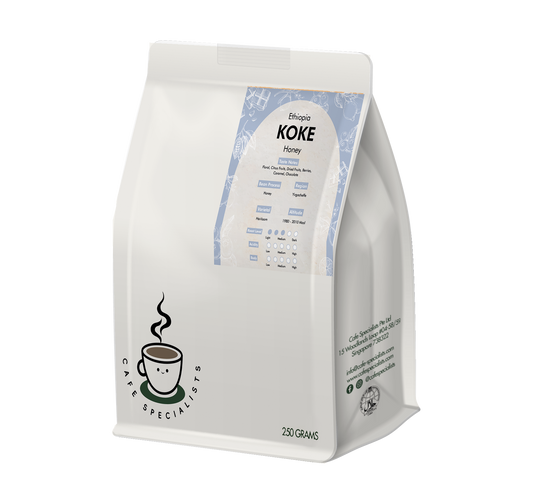 Premium Ethiopia - KOKE (Honey Processed) Coffee Beans