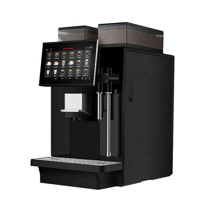 Dr. Coffee Coffee Express - All-in-One Commercial Coffee Machine with Hot & Cold Milk Options