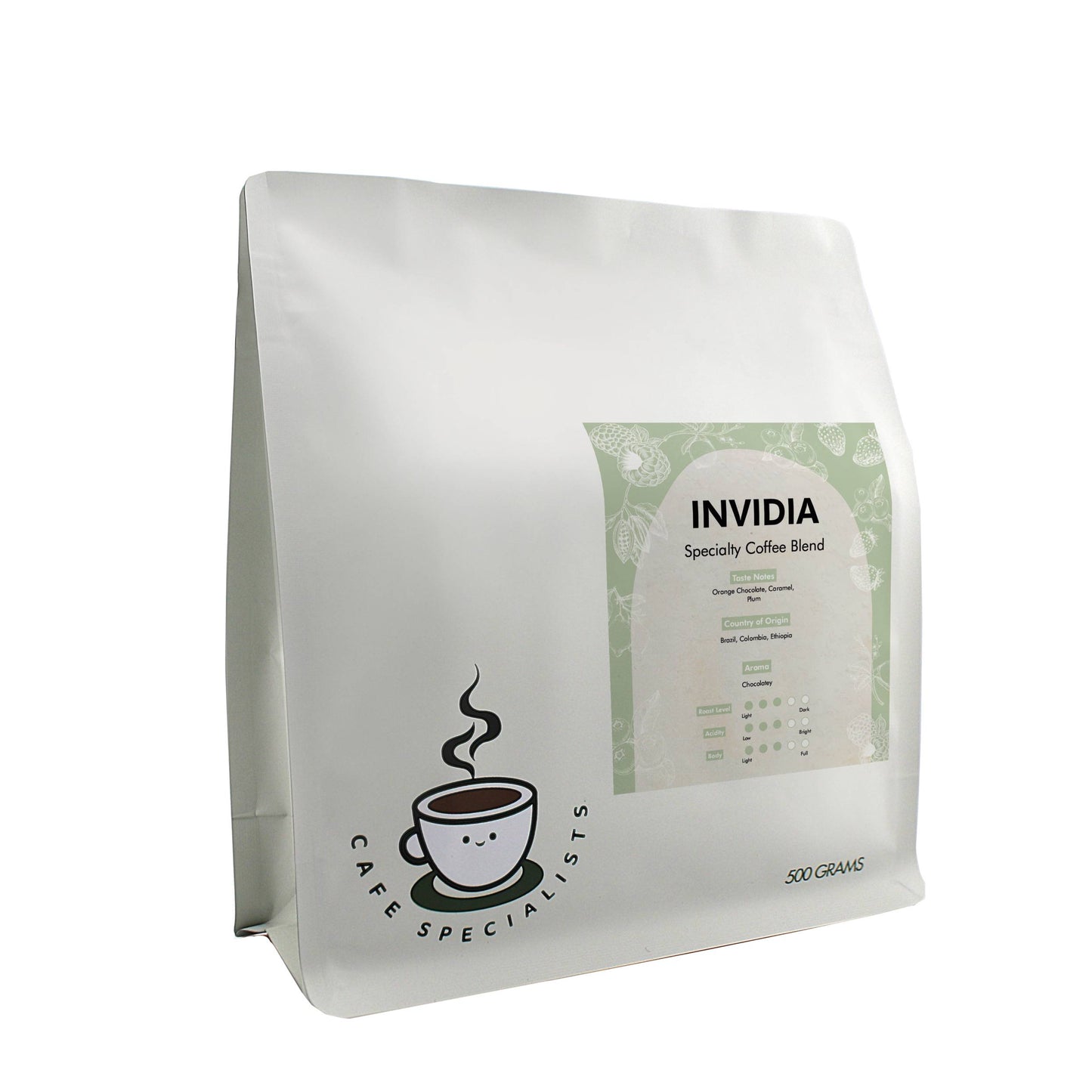 Premium 'Invidia' Blend Coffee Beans