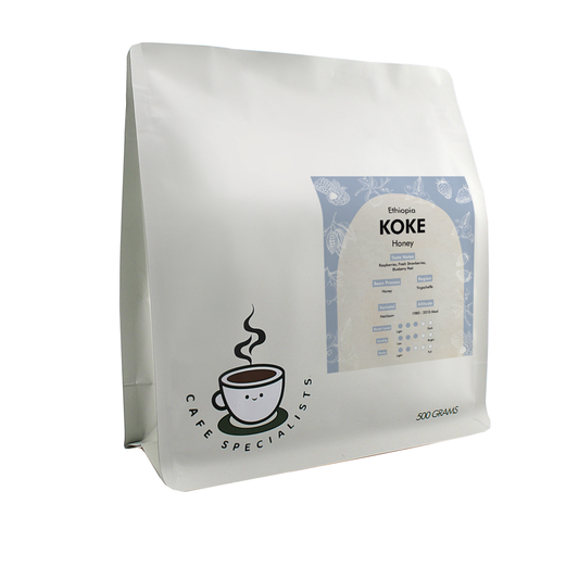 Premium Ethiopia - KOKE (Honey Processed) Coffee Beans
