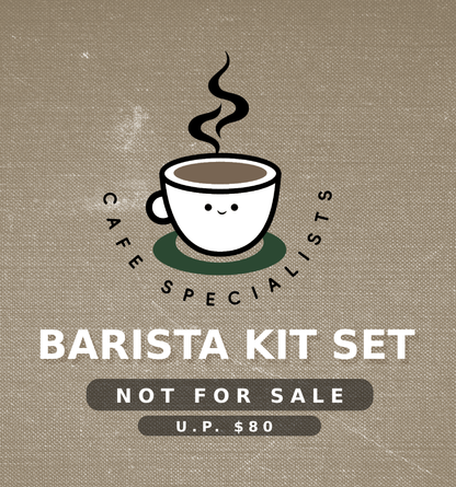 (Not For Sale) Cafe Specialists Barista Kit Set
