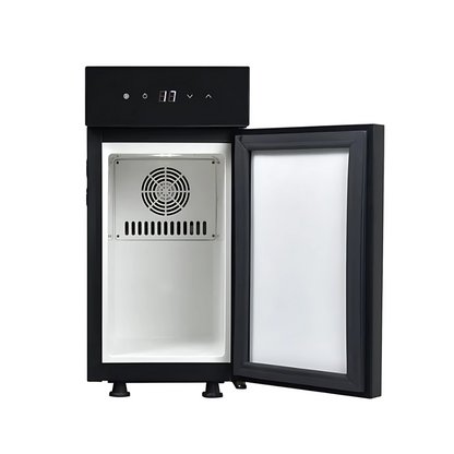 Dr. Coffee Milk Cooler Mini Fridge – Model BR9CN (No Auto Rinsing)