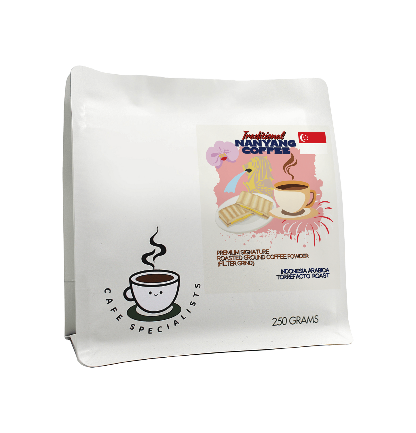 Premium Traditional Signature Roasted Ground Coffee Powder (Filter Grind)