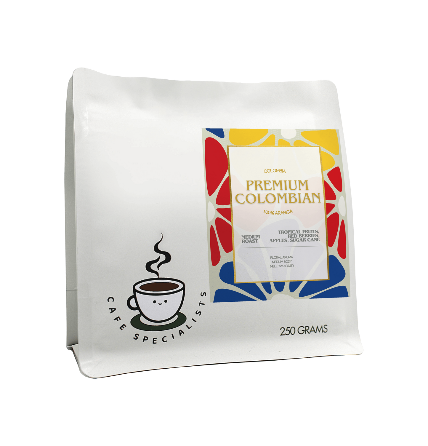Premium Colombian 100% Arabica Coffee Beans