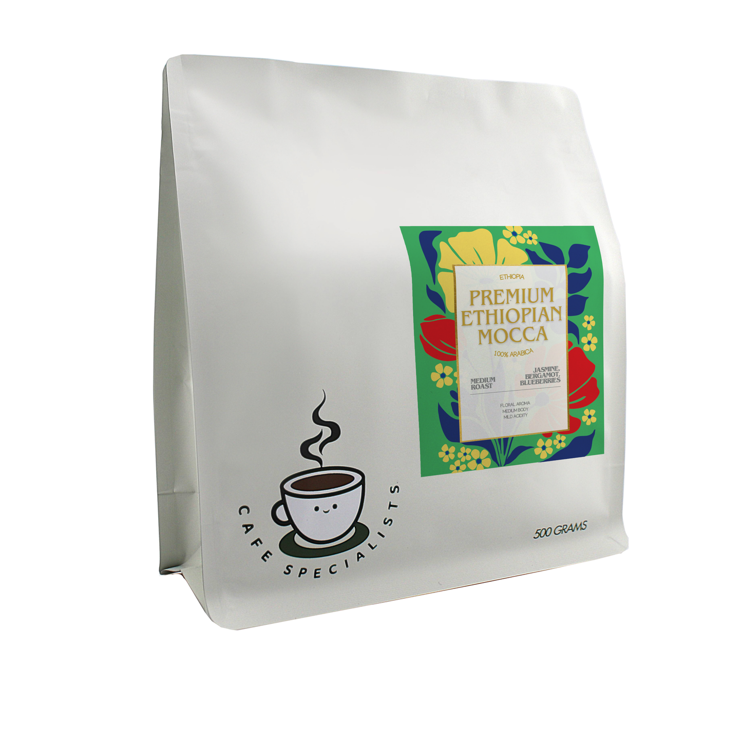 Premium Ethiopian Mocca 100% Arabica Coffee Beans