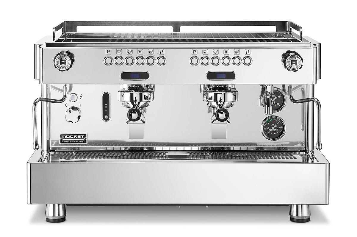 Rocket Espresso RE Timer Alto A Espresso Machine – Thermosiphon Precision with Classic Italian Craftsmanship