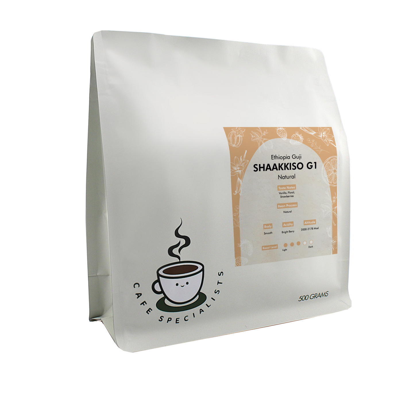 Ethiopia Guji Shaakkiso G1 Natural Coffee Beans