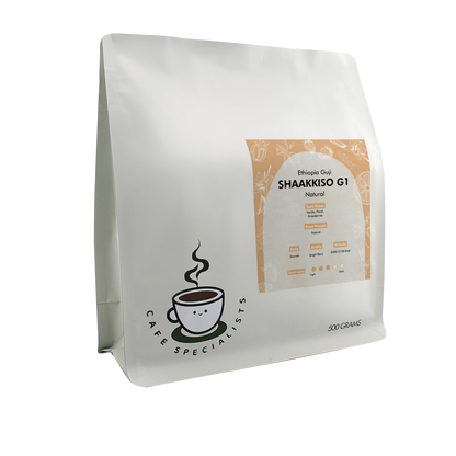 Ethiopia Guji Shaakkiso G1 Natural Coffee Beans