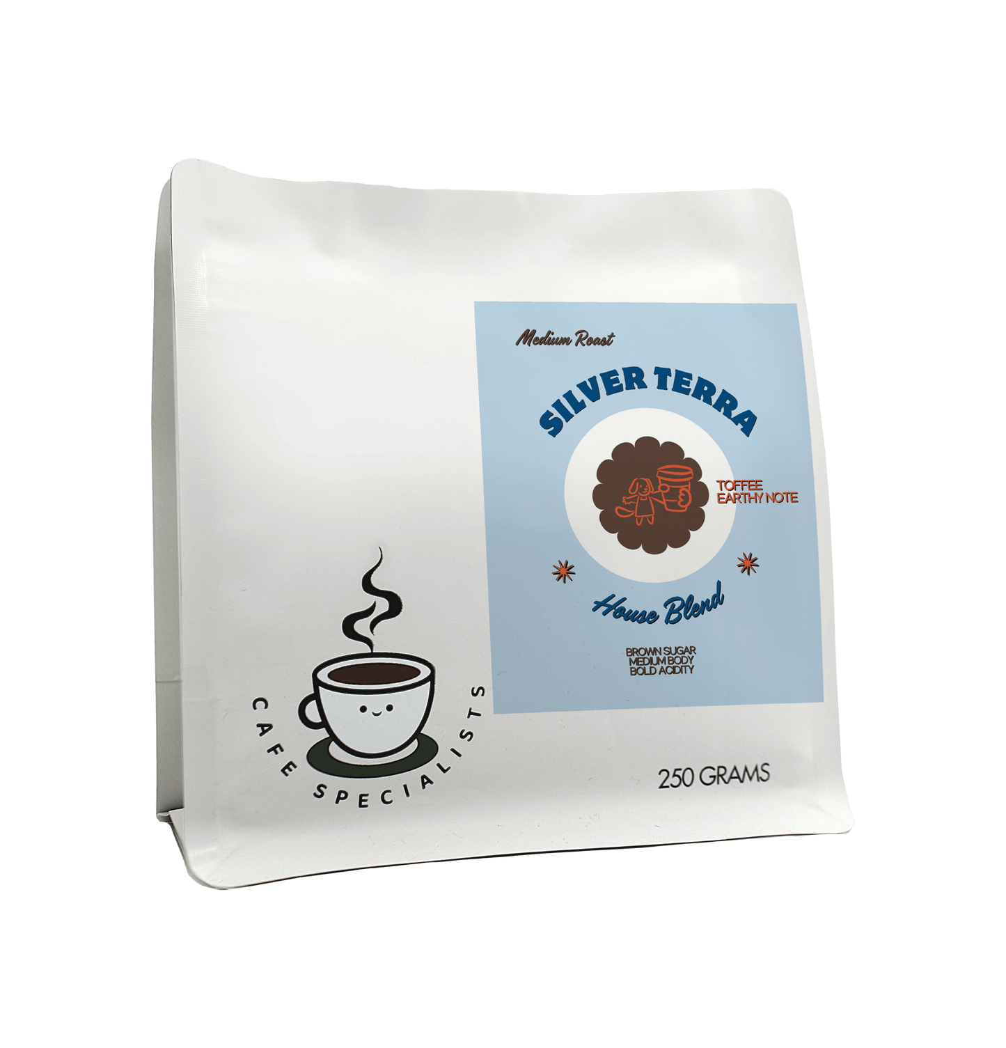 Silver Terra Coffee Beans