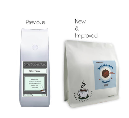 Silver Terra Coffee Beans