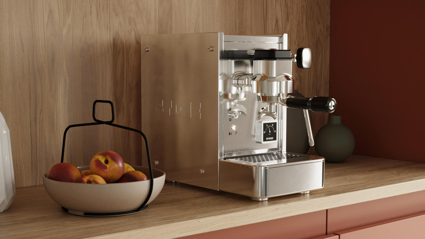 Stone Lite Espresso Machine – Compact Italian Espresso Machine with Heated Group Head