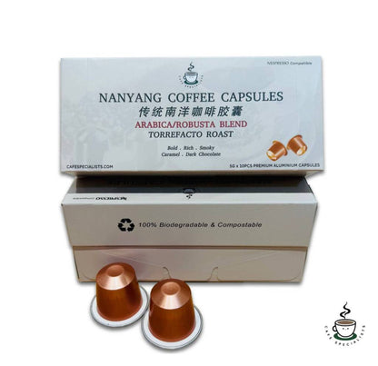 Traditional Nanyang Coffee Capsules 传统南洋咖啡胶囊 10pcs / box (Nespresso Compatible)