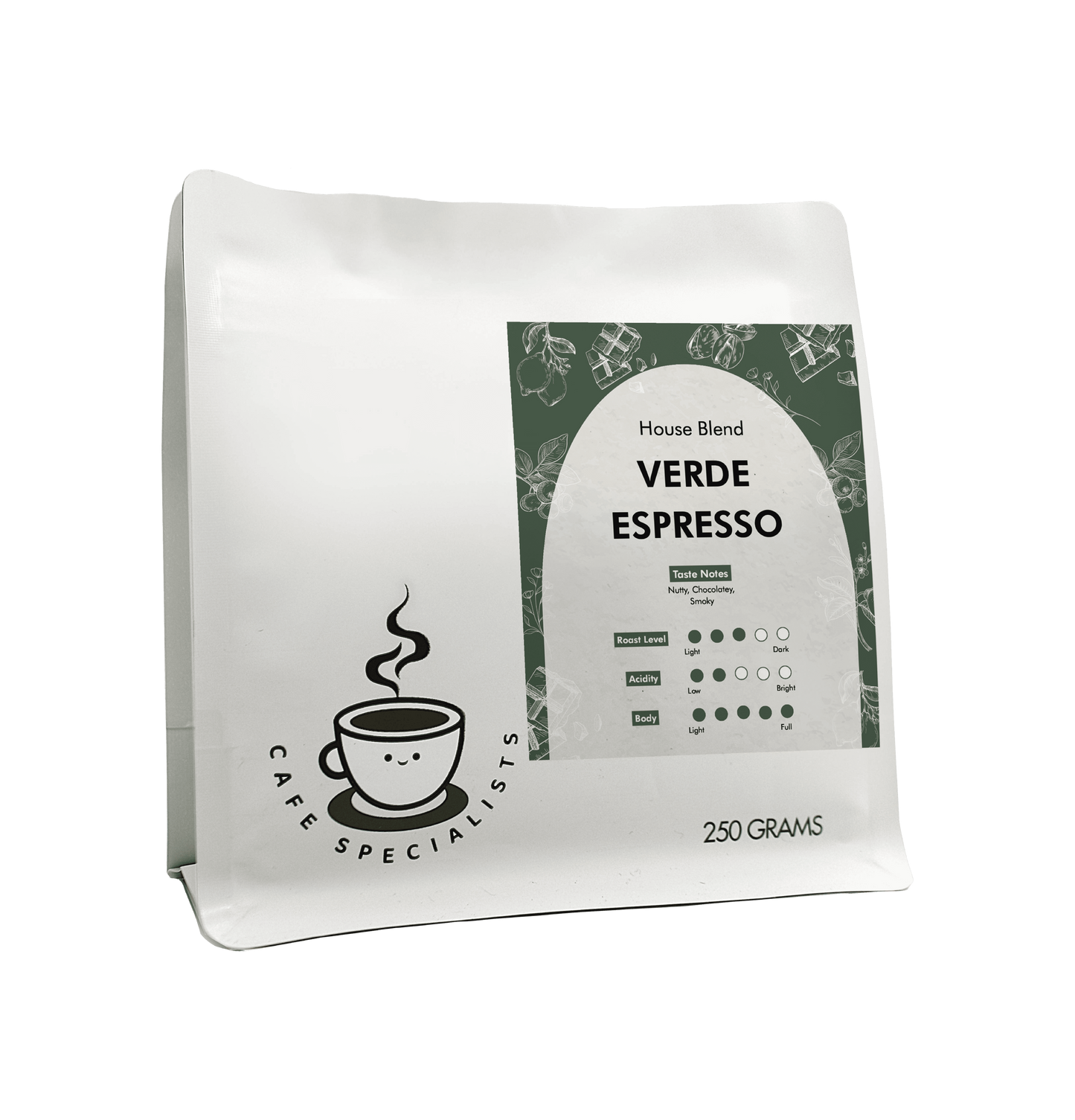 Verde Espresso Coffee Beans