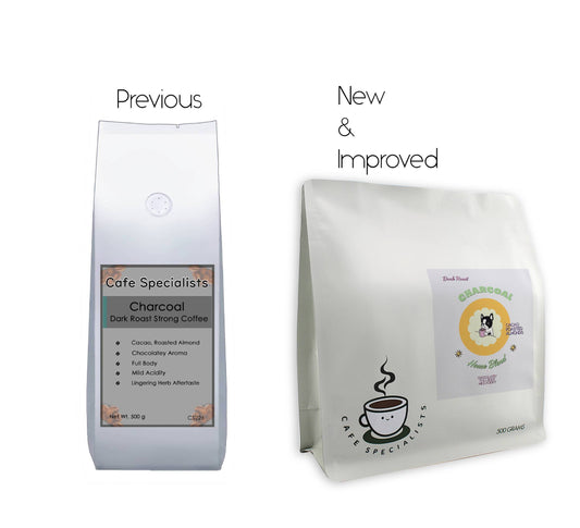 Charcoal Dark Roast Strong Coffee Beans