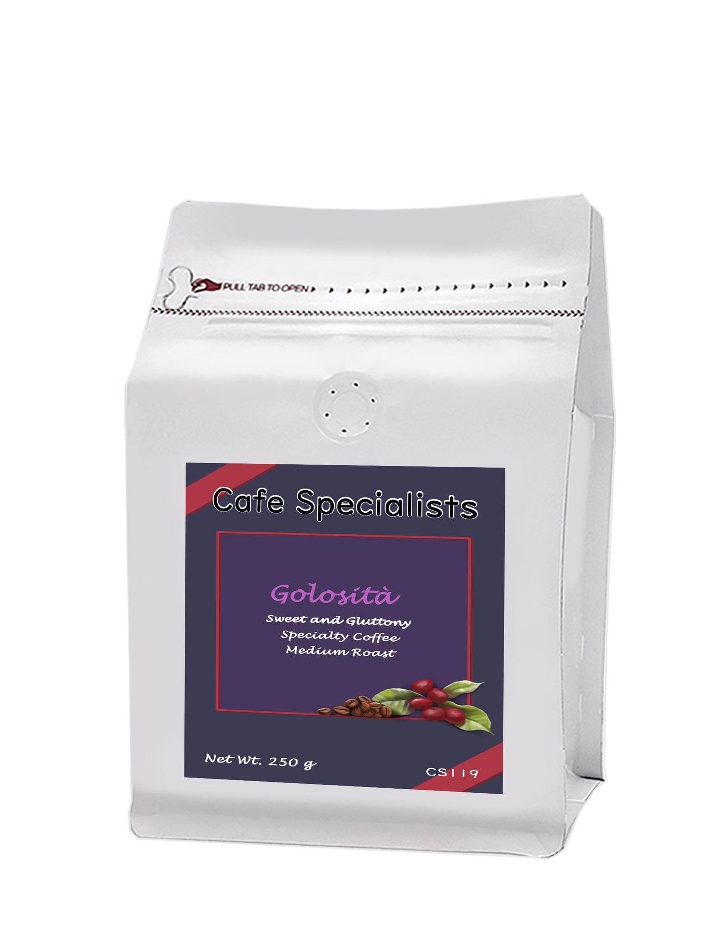 Premium 'Golosità' Fine Blend Coffee Beans