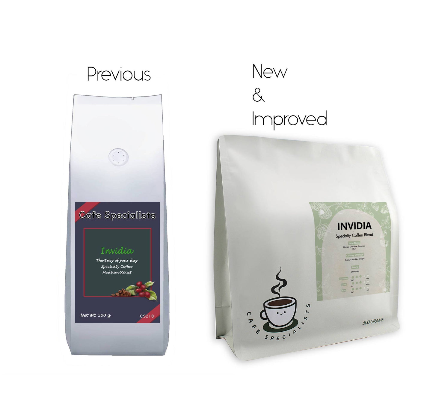 Premium 'Invidia' Blend Coffee Beans