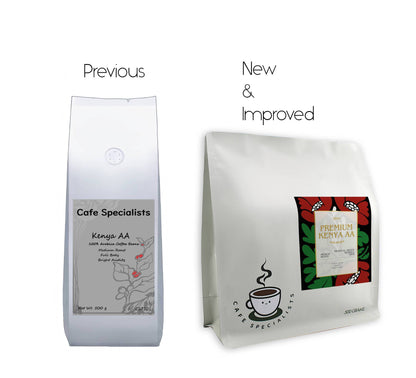 Premium Kenya AA 100% Arabica Coffee Beans