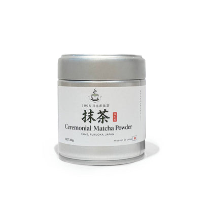 Cafe Specialists Ceremonial Grade Matcha 30g Tin - Yame, Fukuoka, Japan