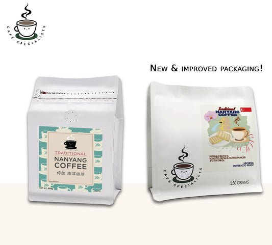 Premium Traditional Nanyang Roasted Ground Coffee Powder (Filter Grind)
