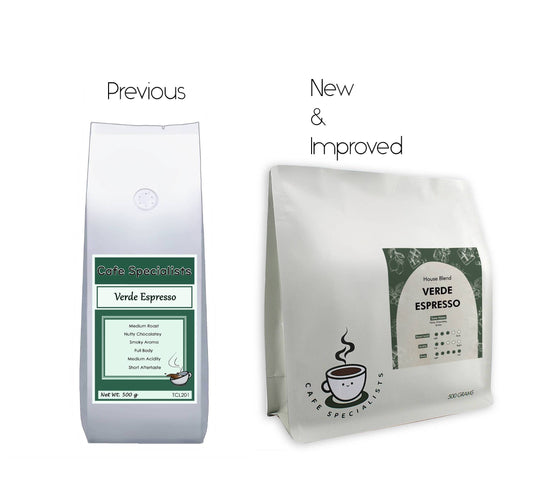 Verde Espresso Coffee Beans